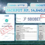 BUKTI JACKPOT KEMENANGAN PARLAY SBOBET Rp 14,640,000 DI SITUS YOWESWD 30-JANUARY-2026