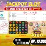 BUKTI JACKPOT KEMENANGAN SLOT Gate Of Olympus 1000 Rp 13,000,000 DI SITUS YOWESWD 05 MARET 2026