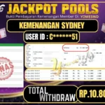 BUKTI JACKPOT KEMENANGAN TOGEL SYDNEY POOLS Rp 10,800,000 DI SITUS YOWESWD 4 April 2026