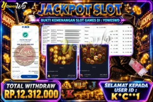 BUKTI JACKPOT KEMENANGAN PGSOFT – Wild Bounty Showdown Rp. 12.312.000 DI SITUS YOWESWD 05 Jun 2026