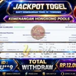 BUKTI JACKPOT KEMENANGAN TOGEL HONGKONG POOLS Rp. 12.000.000 DI SITUS YOWESWD 08 Jul 2026