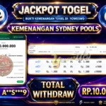 BUKTI JACKPOT KEMENANGAN TOGEL SYDNEY POOLS Rp. 10.000.000 DI SITUS YOWESWD 30 Jul 2026