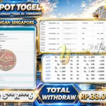BUKTI JACKPOT KEMENANGAN TOGEL SINGAPORE Rp. 33.000.000 DI SITUS YOWESWD 12 Agustus 2026