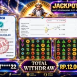 BUKTI JACKPOT KEMENANGAN SLOT PRAGMATICPLAY – Gates of Olympus 1000 Rp. 12,000,000 DI SITUS YOWESWD 09 Agustus 2026