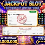 BUKTI JACKPOT KEMENANGAN SLOT PRAGMATICPLAY – Starlight Princess Rp. 12,000,000 DI SITUS YOWESWD 02 Agustus 2026