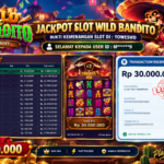 BUKTI JACKPOT KEMENANGAN SLOT PGSOFT – WILD BANDITO Rp 30.000.000 DI SITUS YOWESWD 15 SEPTEMBER 2026