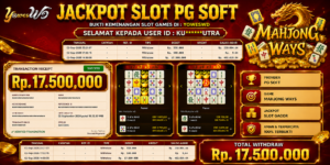 BUKTI JACKPOT KEMENANGAN SLOT PGSOFT – Mahjong Ways Rp 17.500.000 DI SITUS YOWESWD 02 SEPTEMBER 2026