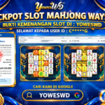 BUKTI JACKPOT KEMENANGAN SLOT PG SOFT – MAHJONG WAYS 2 Rp 39.000.000 DI SITUS YOWESWD 2 OKTOBER 2026