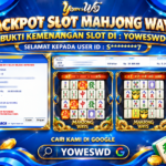 BUKTI JACKPOT KEMENANGAN SLOT PG SOFT – MAHJONG WAYS Rp 10.000.000 DI SITUS YOWESWD 3 OKTOBER 2026
