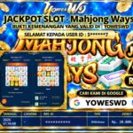 BUKTI JACKPOT KEMENANGAN SLOT PG SOFT – MAHJONG WAYS  Rp 20.000.000 DI SITUS YOWESWD 10 OKTOBER 2026