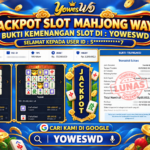 BUKTI JACKPOT KEMENANGAN SLOT PG SOFT – MAHJONG WAYS Rp 55.000.000 DI SITUS YOWESWD 5 OKTOBER 2026